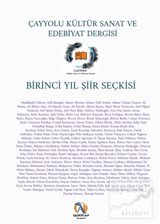 Çayyolu Kültür, Sanat ve Edebiyat Dergisi Birinci Yıl Şiir Seçkisi