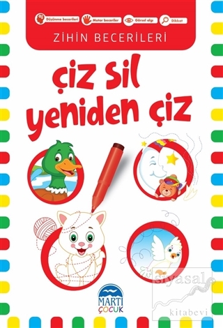 Çiz Sil Yeniden Çiz (Kırmızı Kitap)