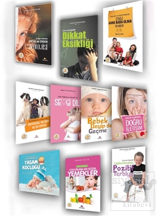 Çocuğumu Büyütüyorum (10 Kitap Takım) - Adım Adım Çocuk ve Ergen Gelişimi