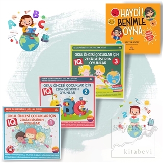 Çocuklar için Zeka Geliştiren Oyunlar (4 Kitap Takım) Kolektif