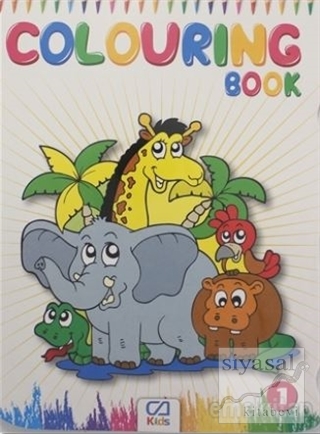 Colouring Book 4 Kitap Takım