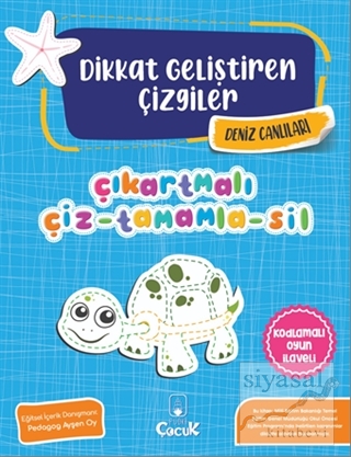 Deniz Canlıları - Dikkat Geliştiren Çizgiler