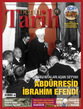 Derin Tarih Aylık Dergisi Sayı: 113 Ağustos 2021