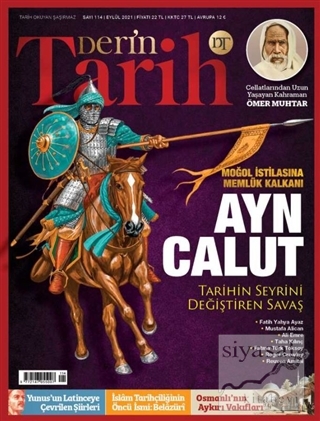 Derin Tarih Aylık Dergisi Sayı: 114 Eylül 2021