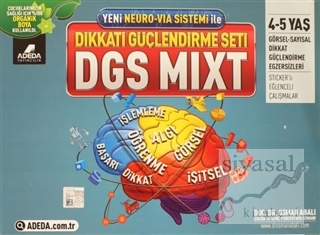 DGS MIXT Dikkati Güçlendirme Seti 4-5 Yaş Osman Abalı