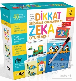 Dikkat Geliştirme, Odaklanma ve Zeka Oyunları - Seviye 1