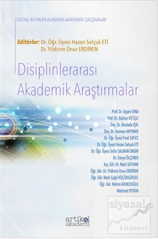 Disiplinlerarası Akademik Araştırmalar