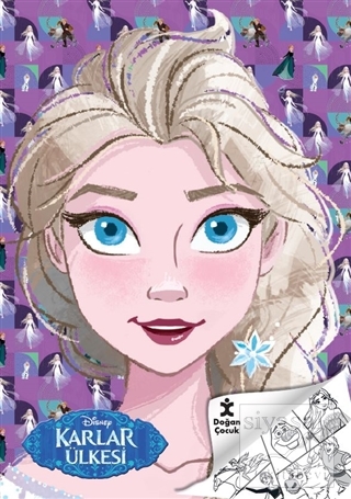 Disney Karlar Ülkesi Kraliçe Elsa Boyama Kitabı Kolektif
