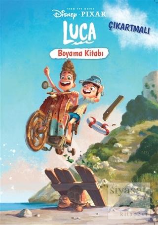 Disney Pixar Luca Çıkartmalı Boyama Kitabı
