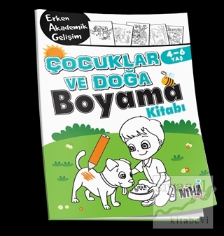 EAG Çocuklar ve Doğa Boyama Kitabı 4-6 Yaş