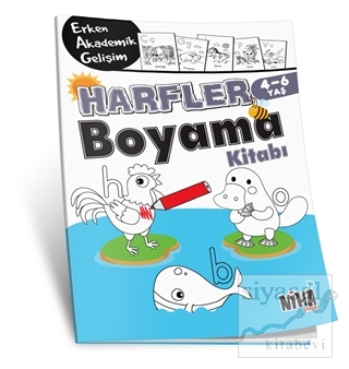 EAG Harfler Boyama Kitabı 4-6 Yaş