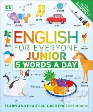 English for Everyone Junior 5 Words a Day Kolektif