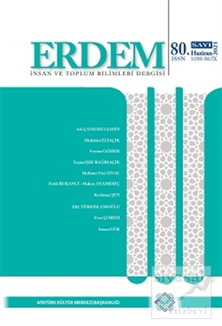 Erdem Atatürk Kültür Merkezi Dergisi Sayı: 80 Haziran 2021