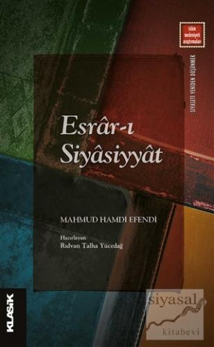 Esrar-ı Siyasiyyat Mahmud Hamdi Efendi