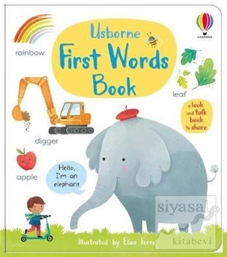 First Words Book (Ciltli)