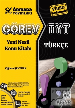Görev TYT Türkçe Yeni Nesil Konu Kitabı Çiğdem Şentürk