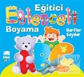 Harfler Sayılar - Eğlenceli Eğitici Boyama