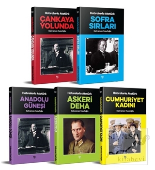 Hatıralarla Atatürk Seti - 5 Kitap Set Kahraman Yusufoğlu