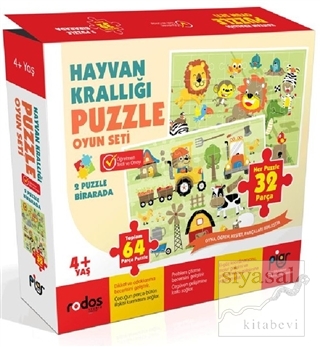 Hayvan Krallığı Puzzle Oyun Seti