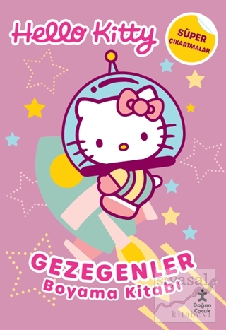 Hello Kitty Gezegenler Boyama Kitabı Kolektif