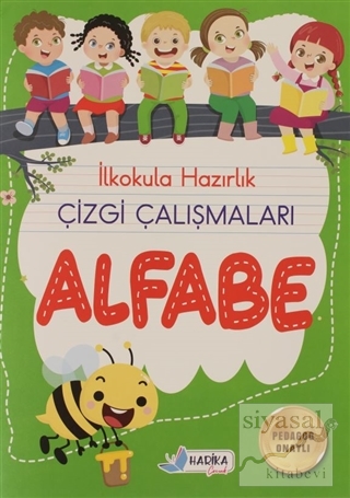 İlkokula Hazırlık Çizgi Çalışmaları Alfabe