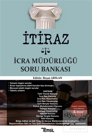 İtiraz İcra Müdürlüğü Soru Bankası