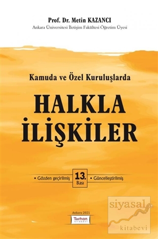 Kamuda ve Özel Kuruluşlarda Halkla İlişkiler