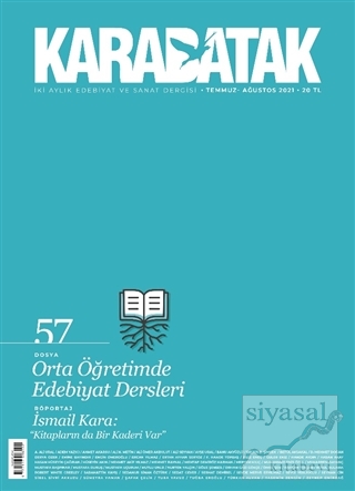 Karabatak Dergisi Sayı: 57 Temmuz - Ağustos 2021