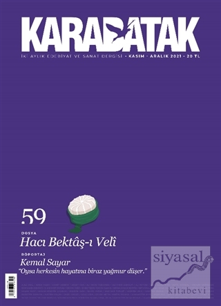 Karabatak Dergisi Sayı: 59 Kasım - Aralık 2021