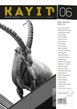 Kayıp Kayıt Edebiyat Kültür ve Sanat Dergisi Sayı: 6 Kasım - Aralık 2021