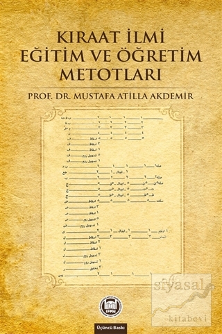 Kıraat İlmi Eğitim ve Öğretim Metotları Mustafa Atilla Akdemir