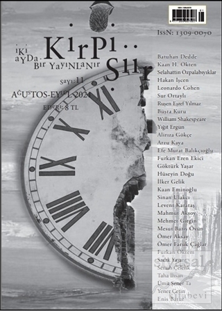 Kirpi Şiir Dergisi Sayı: 11 Ağustos-Eylül 2021 Kolektif