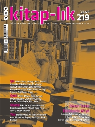 Kitap-lık Dergisi Sayı: 219 Ocak-Şubat 2022