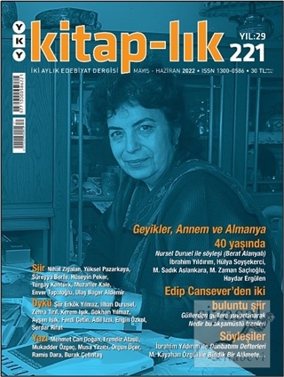 Kitap-lık Dergisi Sayı: 221 Mayıs - Haziran 2022