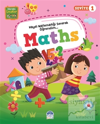 Meraklı Çocuklar Maths - Seviye 1 Catmin Books
