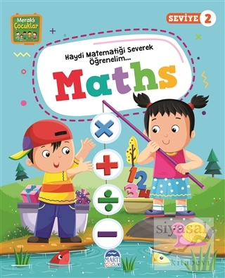 Meraklı Çocuklar Maths - Seviye 2 Catmin Books