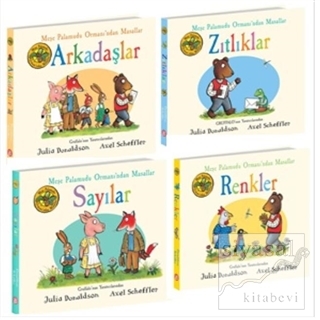 Meşe Palamudu Ormanından Masallar İlk Kitaplarım Seti (4 Kitap Takım) (Ciltli)