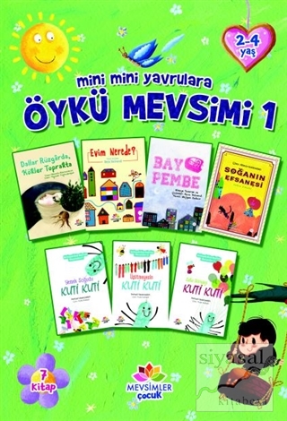 Mini Mini Yavrulara Öykü Mevsimi 1 (7 Kitap)