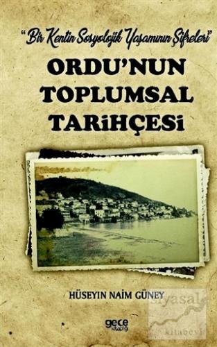 Ordu'nun Toplumsal Tarihçesi
