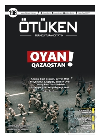 Ötüken 196. Sayı Ocak-Şubat 2022