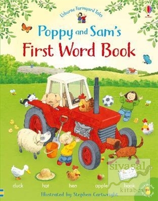 Poppy and Sam's First Word Book (Ciltli) Heather Amery