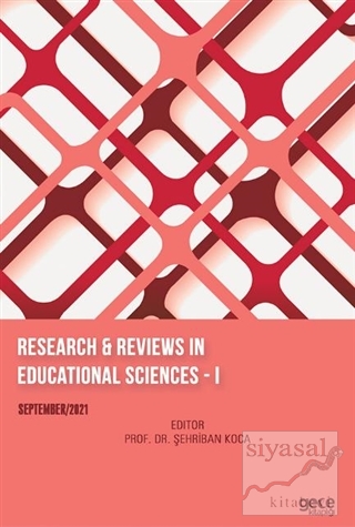 Research and Reviews in Educational Sciences - 1 Şehriban Koca