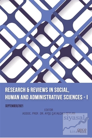 Research and Reviews in Social, Human and Administrative Sciences 1 Ay