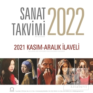 Sanat Takvimi 2022 Duvar Takvimi