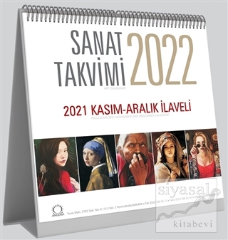 Sanat Takvimi 2022 Masa Takvimi