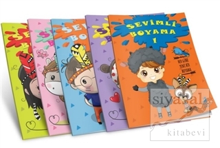 Sevimli Boyama (5 Kitap Takım) Kolektif