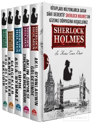 Sherlock Holmes Set (5 Kitap Takım) Sir Arthur Conan Doyle