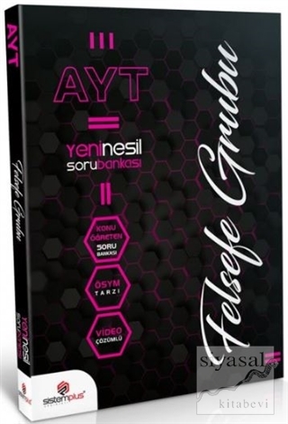 Sistem Plus Yayınları AYT Felsefe Grubu Video Konu Anlatım ve Çözümlü Soru Bankası