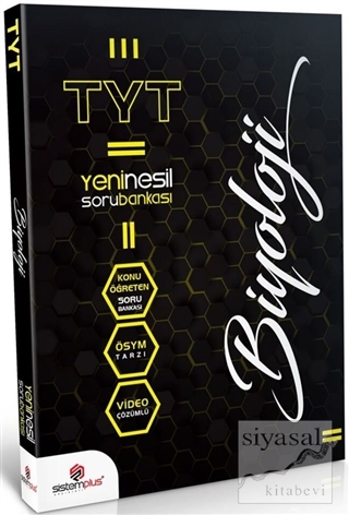 Sistemplus Yayınları TYT Biyoloji Video Konu Anlatım ve Çözümlü Soru Bankası