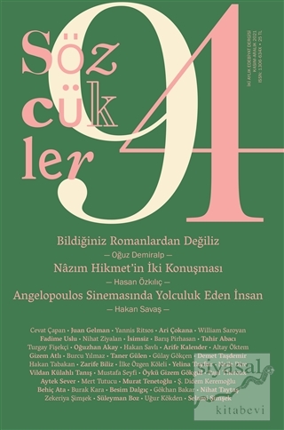 Sözcükler Dergisi Sayı: 94 Kasım - Aralık 2021
